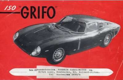 Bizzarrini ISO GRIFO A3/C châssis B-0206, 1964